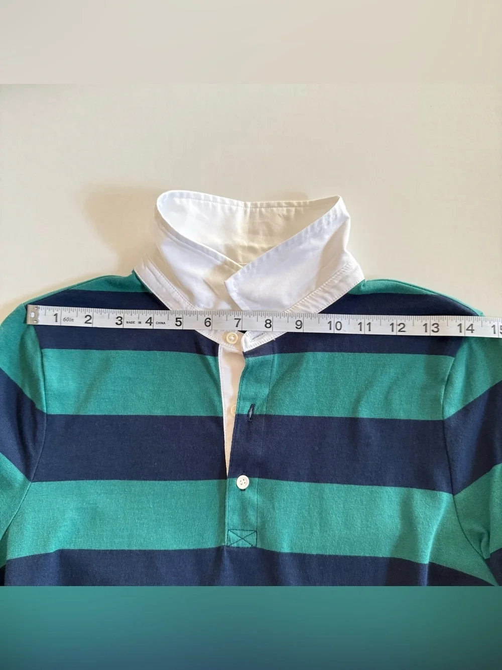 NEW, Y2K Girls Striped Rugby Polo Dress, Long Sleeve, Size XXL (18)